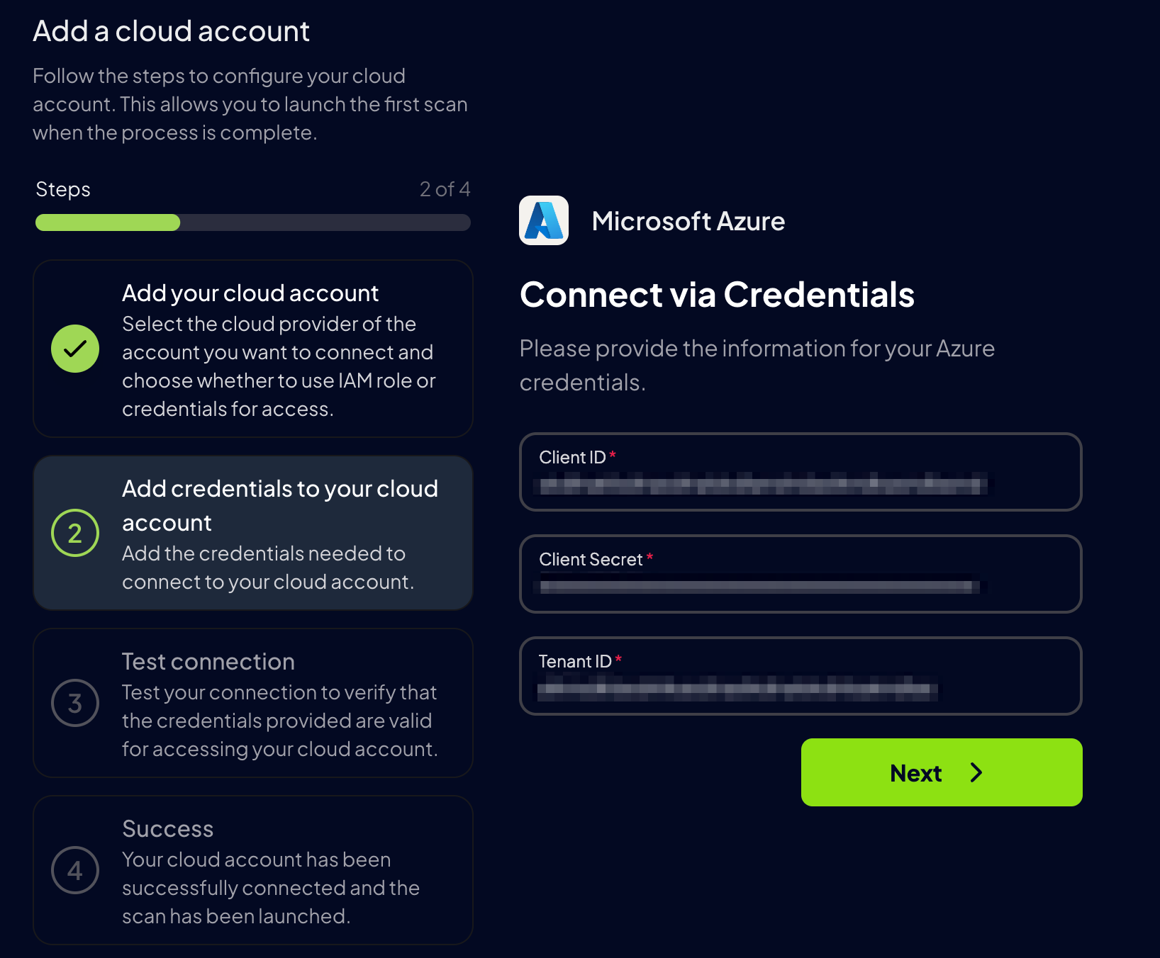 Azure Credentials