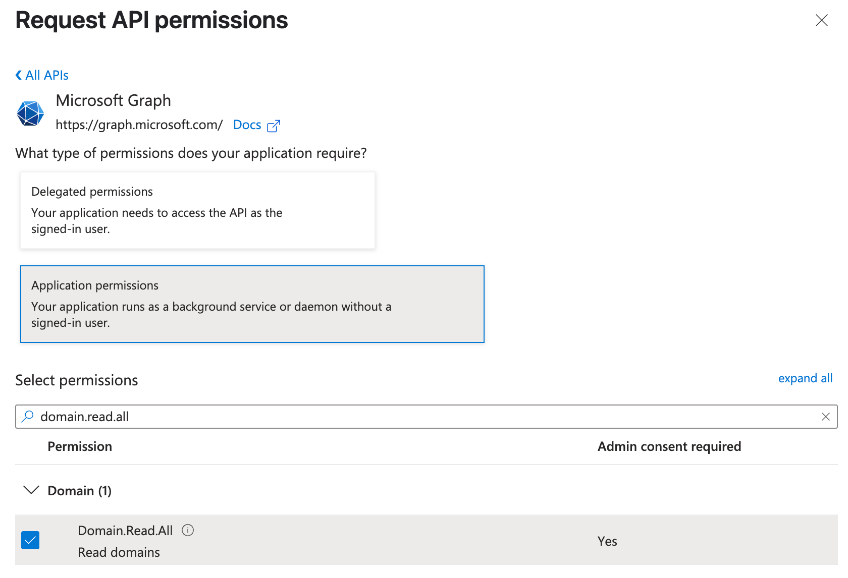 Permission Screenshots