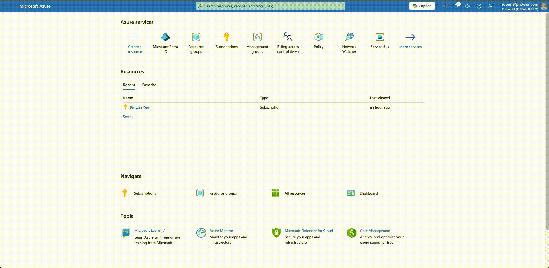 Register an Application page