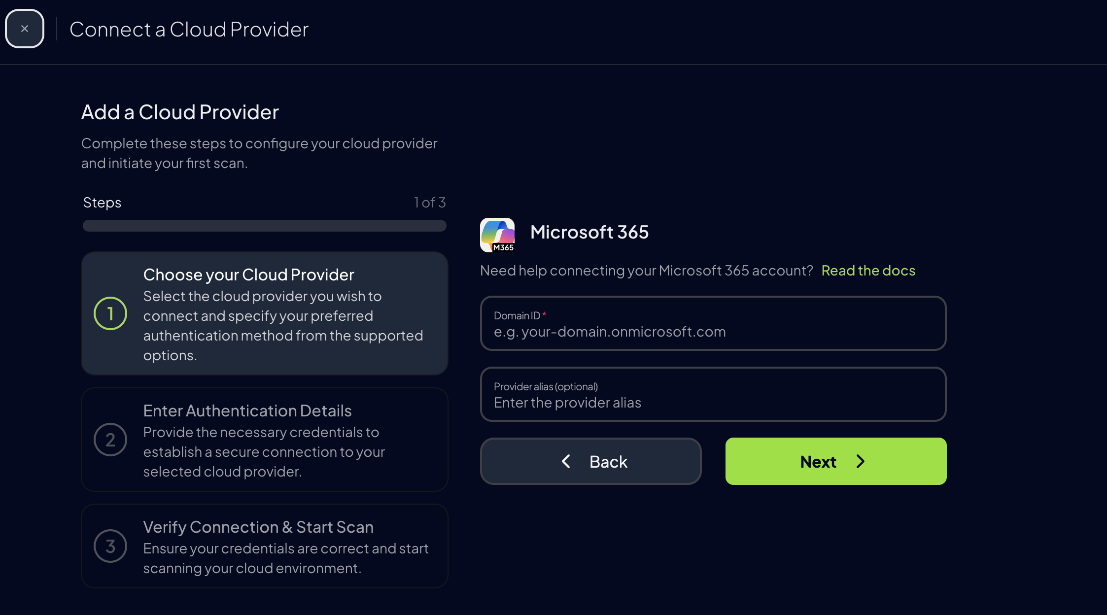 Add Domain ID